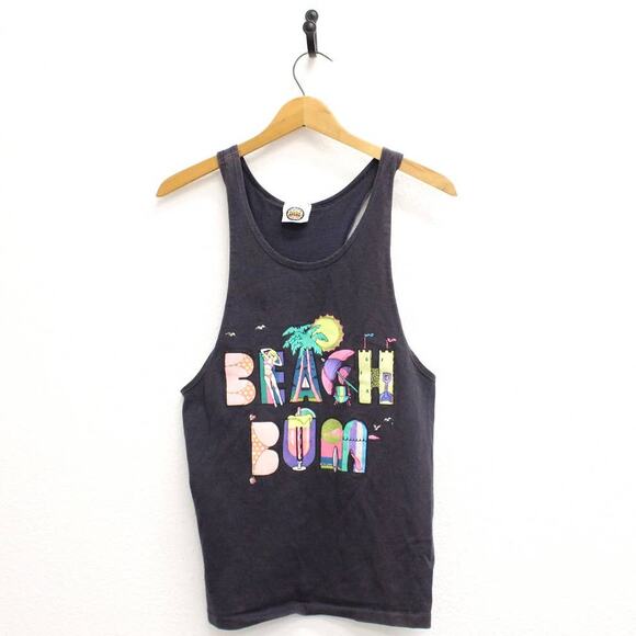 Vintage Beach Bum Tank Top Medium - Picture 1 of 7